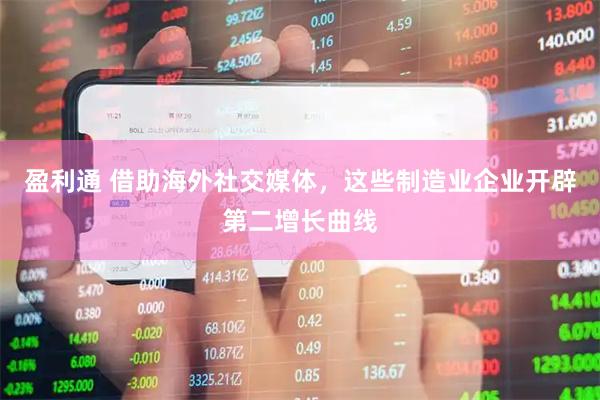 盈利通 借助海外社交媒体，这些制造业企业开辟第二增长曲线